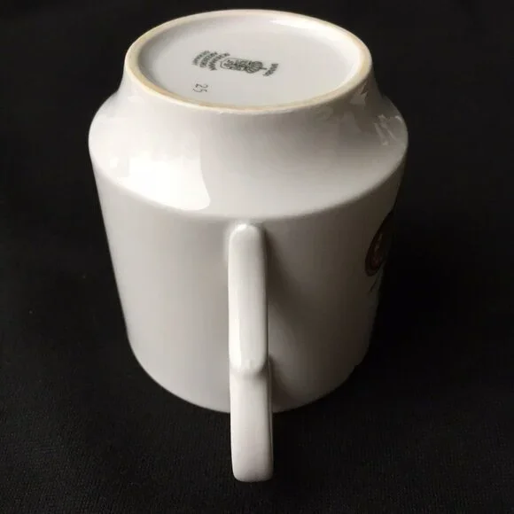 Bavaria Schumann Arzberg Germany Fiat 1899 Car Dion Bouton Coffee Mug Cup Vtg - Picture 10 of 12